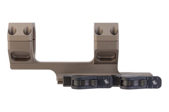 30mm rifle scope mount with quick-detach lever.